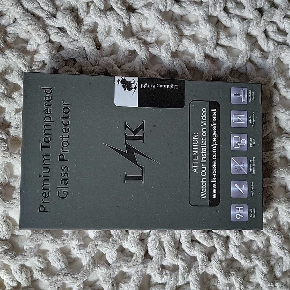 NWT Premium Clear Tempered Glass Screen Protector for S9+ phone
